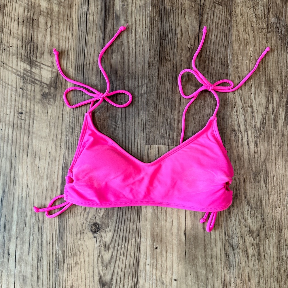 Pink Bikini Top
